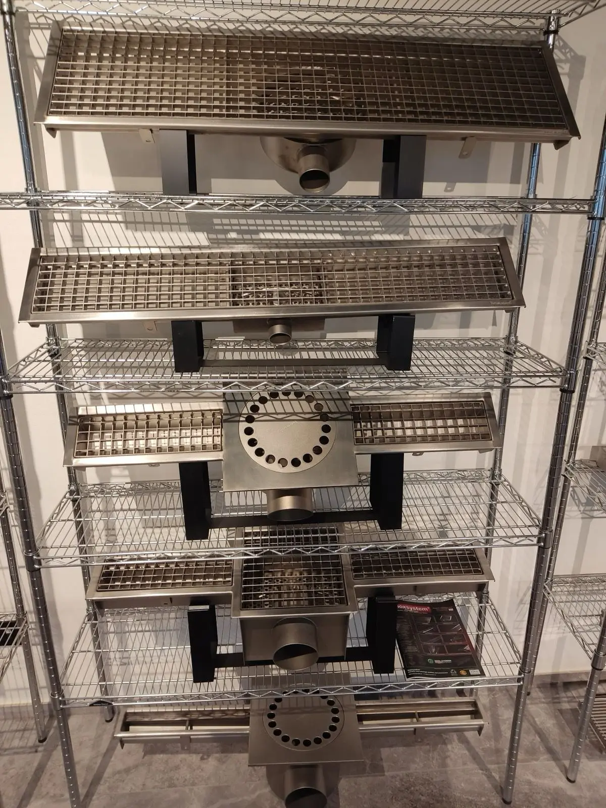 Inox kanali s rešetkom